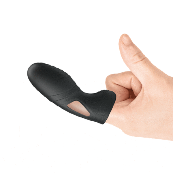 Funda de Dedo con Vibrador - Ideal para el Juego Previo y la Masturbación - Imagen 2