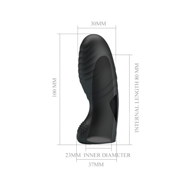 Funda de Dedo con Vibrador - Ideal para el Juego Previo y la Masturbación - Imagen 7