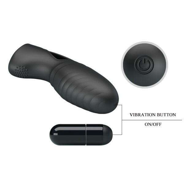 Funda de Dedo con Vibrador - Ideal para el Juego Previo y la Masturbación - Imagen 8