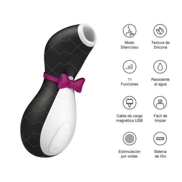 Satisfyer Penguin - Elegancia y Placer con Tecnología Air-Pulse - Imagen 6